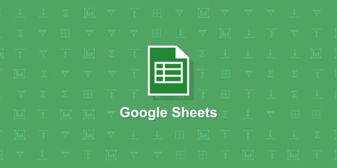 Kursus Google Sheets