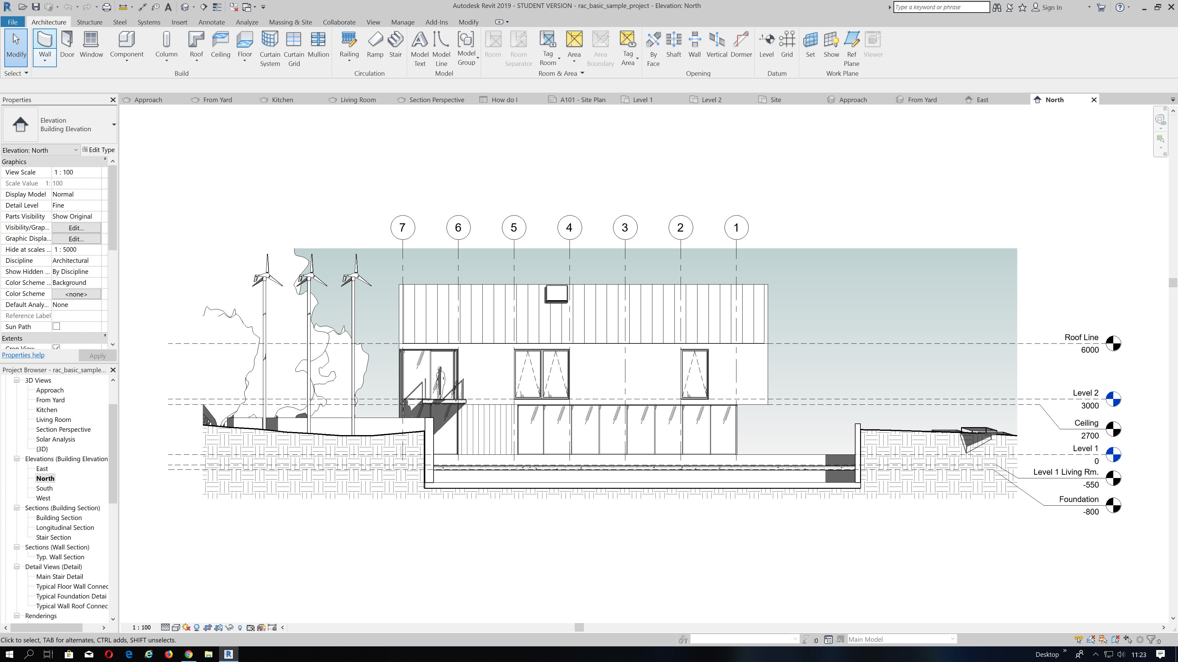 Revit содержит неправильную схему