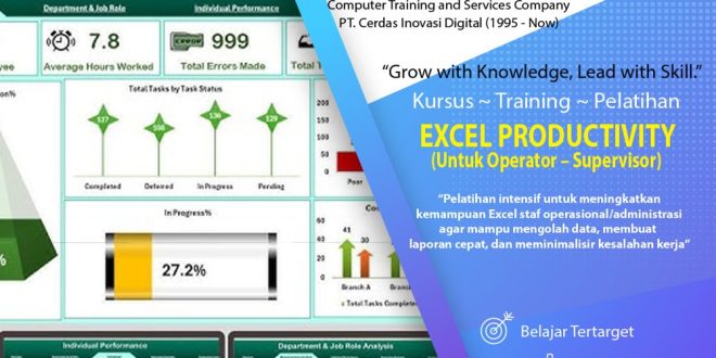 Kursus Training Pelatihan Excel Productivity