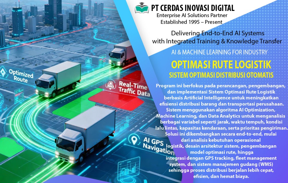 Development Sistem Optimasi Rute Logistik – AI Route Optimization ...
