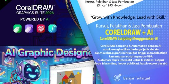 Kursus Jasa CorelDRAW Scripting AI 1