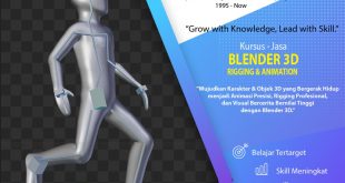 Kursus Jasa Blender 3D Rigging and Animation 1